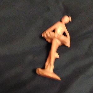Elegant Tan Ballerina Figurine